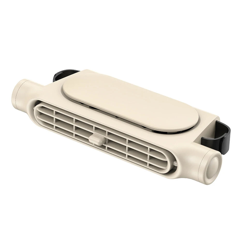 Portable Car Seat Fan – 3-Speed Adjustable USB Cooling